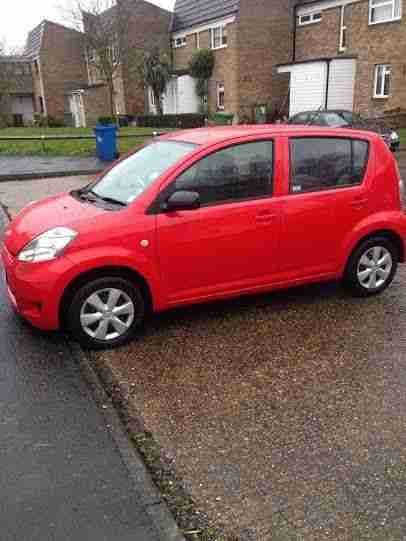 2008 DAIHATSU SIRION S RED