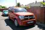 2008 DODGE (USA) NITRO SXT AUTO ORANGE