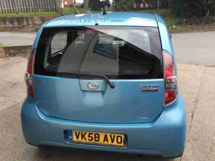 2008 Daihatsu Sirion 1.3 SE 5dr Auto 5 door Hatchback