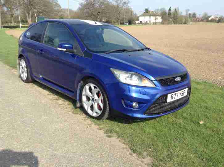 2008 FACELIFT FORD FOCUS ST 2 PERFORMANCE BLUE 6 SPEED MANUAL