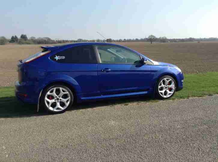 2008 FACELIFT FORD FOCUS ST-2 PERFORMANCE BLUE 6 SPEED MANUAL