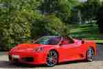 2008 F430 SPIDER F1 ROSSO SCUDERIA