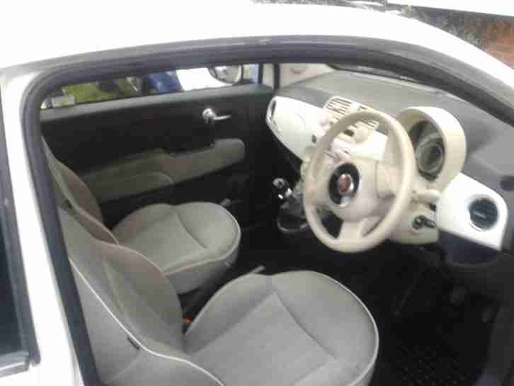 2008 FIAT 500 LOUNGE RHD WHITE
