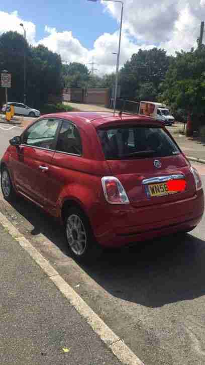 2008 FIAT 500 SPORT RHD RED