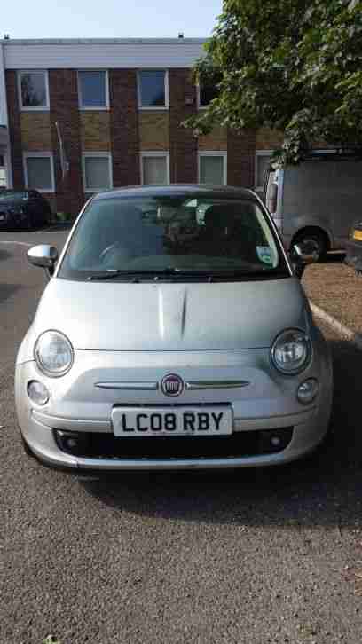2008 FIAT 500 SPORT RHD SILVER
