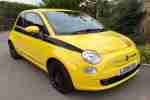 2008 500 SPORT RHD YELLOW BLACK LEATHER