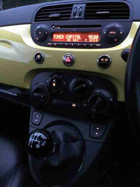 2008 FIAT 500 diesel YELLOW - Private Seller