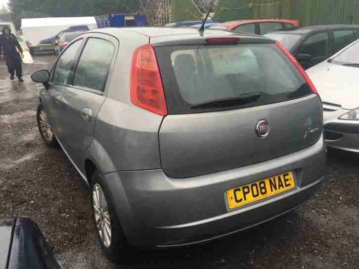 2008 FIAT GRANDE PUNTO DYNAMIC GREY