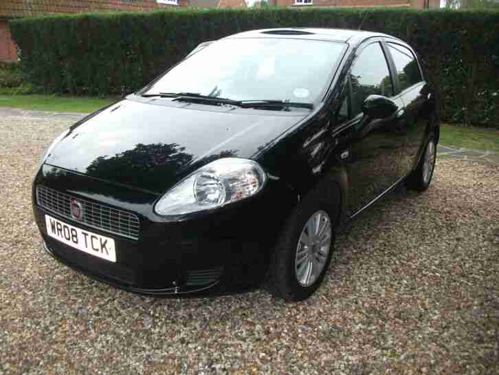 2008 FIAT GRANDE PUNTO ELEGANZA BLACK AUTOMATIC