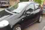 2008 GRANDE PUNTO ELEGANZA BLACK semi