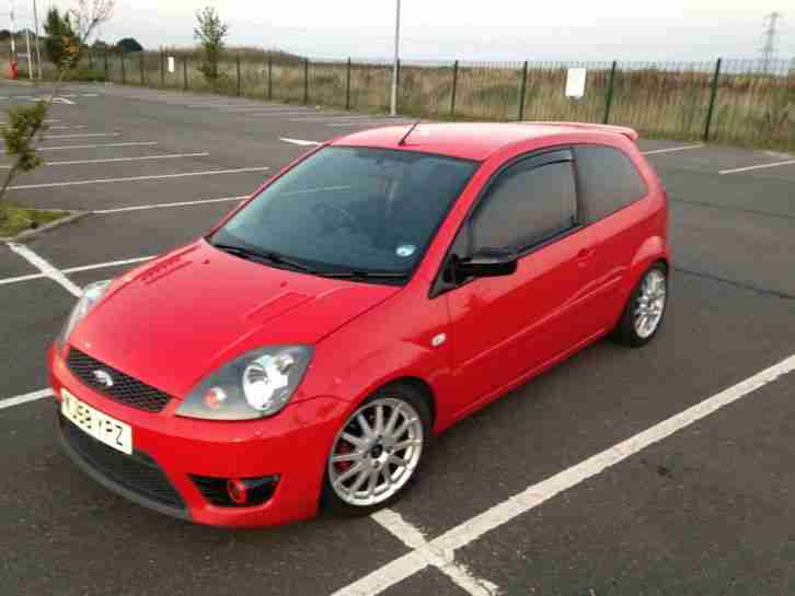 2008 FIESTA 1.6 ZETEC S RED