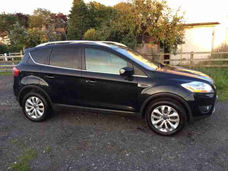 2008 FORD KUGA TITANIUM TDCI BLACK