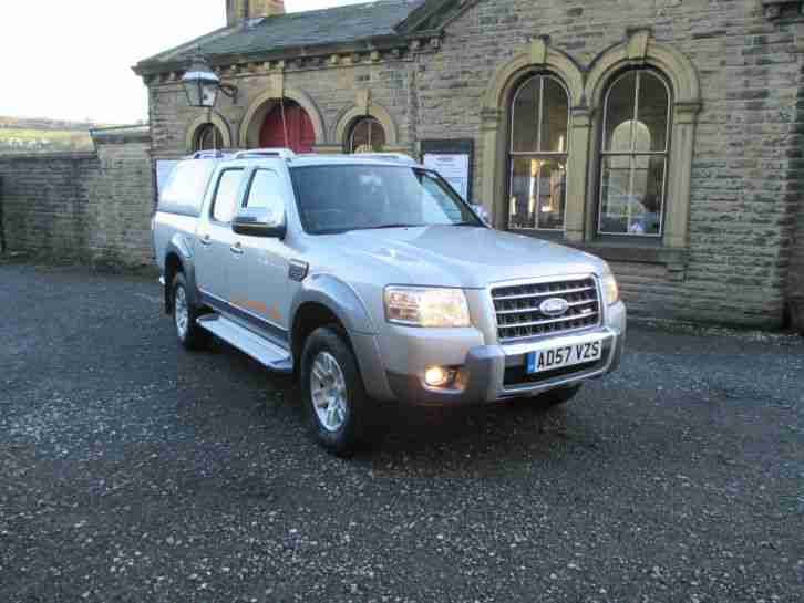 2008 FORD RANGER WILDTRAK 3.0TDCI [156] 4x4 DOUBLE CAB CREW CAB PICK UP NO VAT