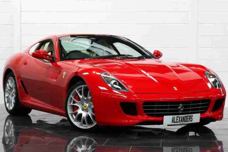 2008 599 GTB Fiorano F1 Petrol red