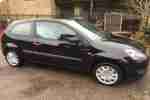 2008 Fiesta 1.25 zetec 3 door black no