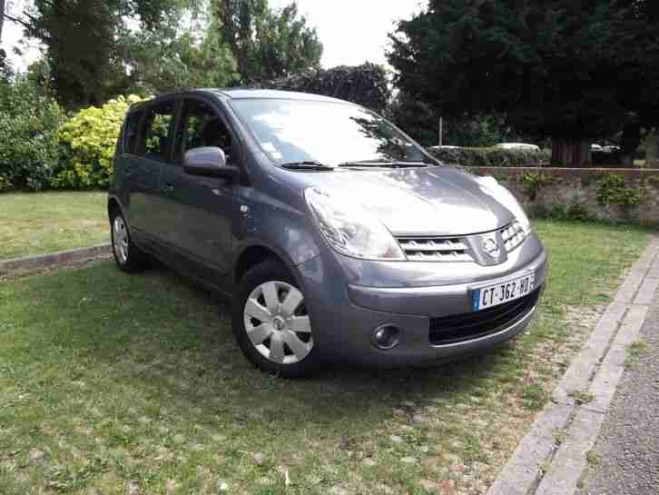 2008 French Nissan Note 1.5dCi left hand drive Lhd car