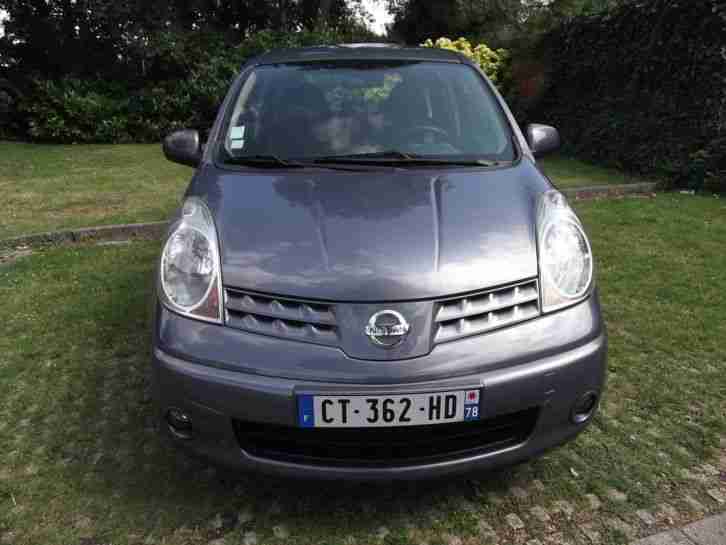 2008 French Nissan Note 1.5dCi left hand drive Lhd car