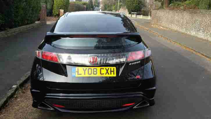 2008 HONDA CIVIC TYPE-R GT I-VTEC BLACK