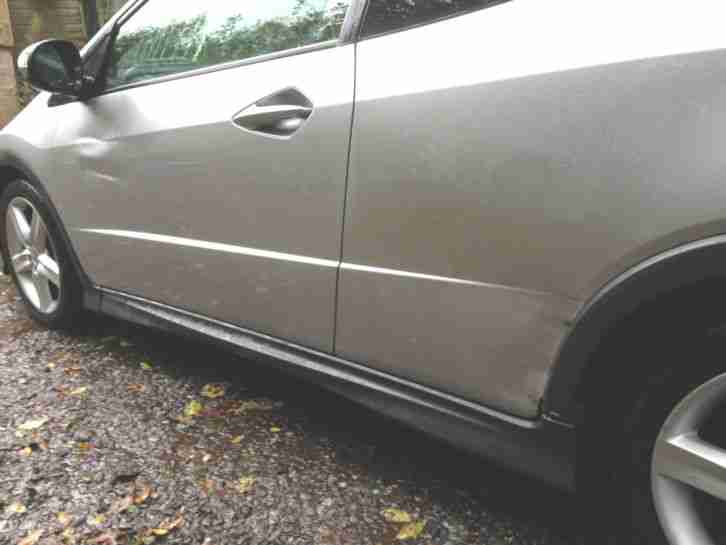2008 HONDA CIVIC TYPE-S GT I-CTDI SILVER 2.2 cdti type s 3 door deisel diesel