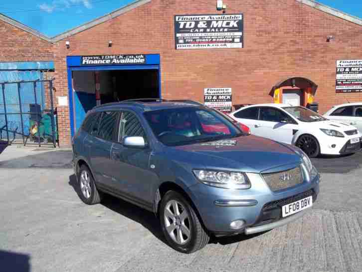 2008 HYUNDAI SANTA FE CDX+ AUTO,7 SEATS,FSH,FULL MOT,SPARES OR REPAIRS