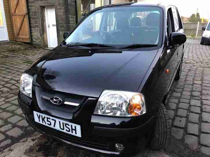 2008 Hyundai Amica 1.1 CDX 5dr in Black with low mileage and FSH