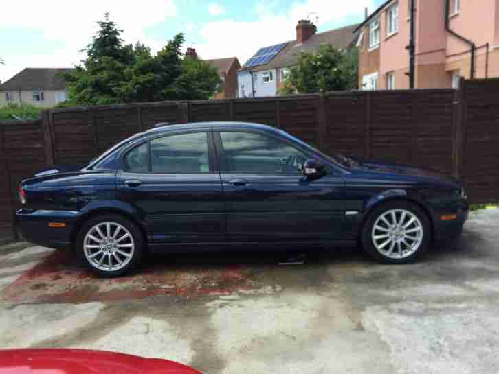 2008 JAGUAR X-TYPE S AUTO BLUE SALOON [FULL S/HISTORY, HALF LEATHER, FRESH MOT]