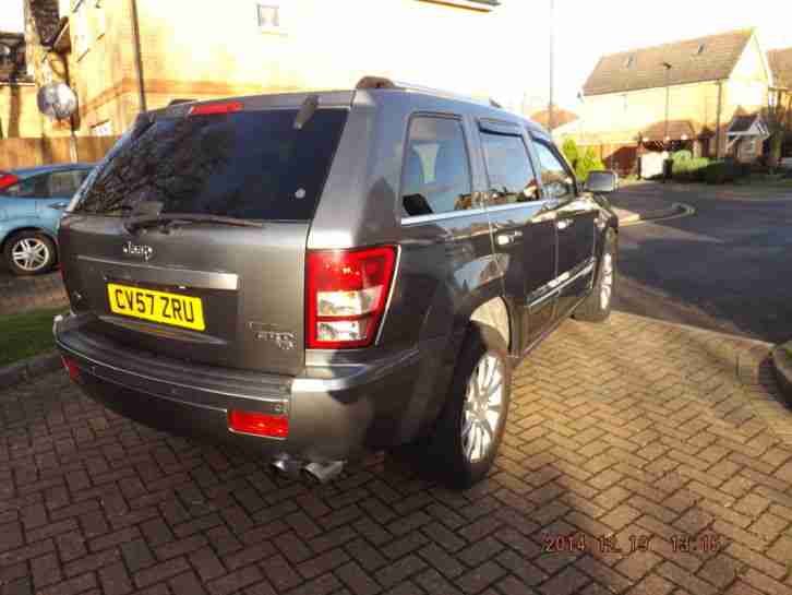 2008 JEEP G-CHEROKEE OVERLAND CRD A GREY