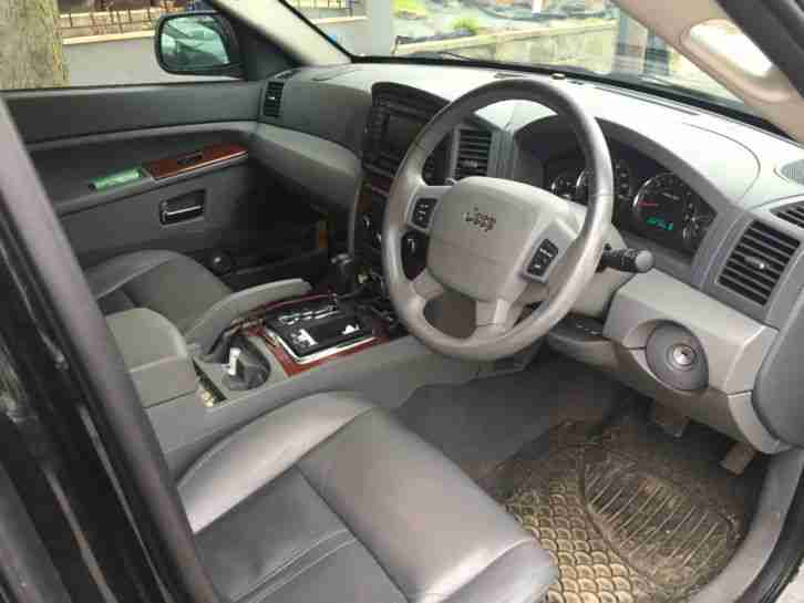2008 JEEP GRAND CHEROKEE CRD LTD A BLACK