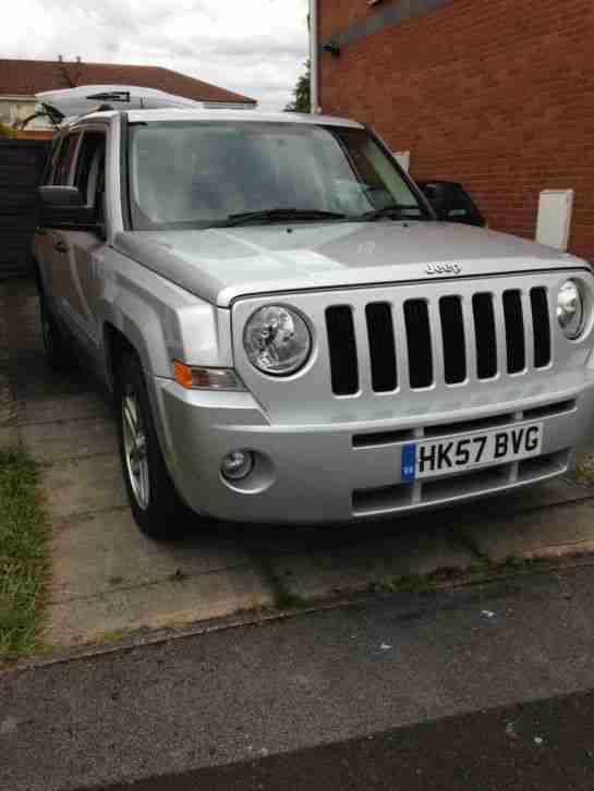 2008 JEEP PATRIOT LIMITED CRD SILVER