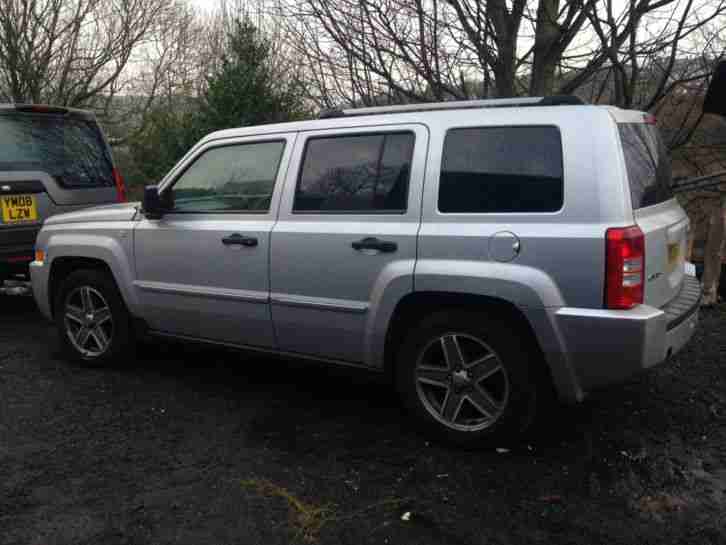 2008 JEEP PATRIOT LIMITED CRD SILVER NON RUNNER SPARES OR REPAIR