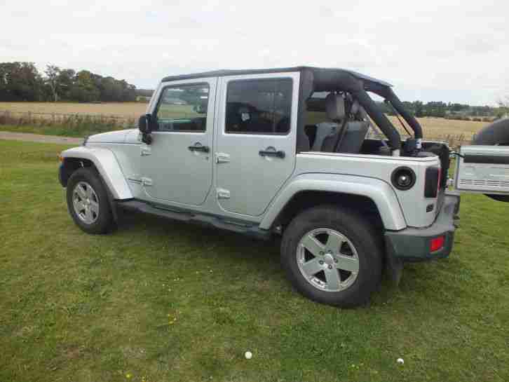 2008 JEEP WRANGLER SAHARA UNLIMIT A SILVER