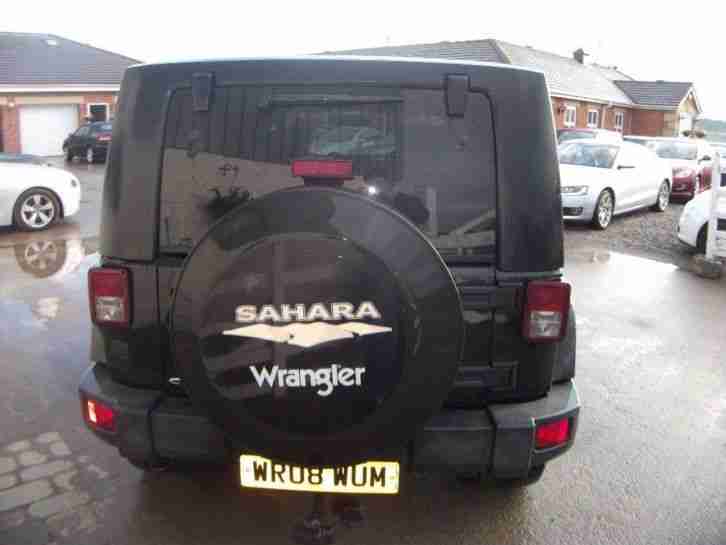 2008 Jeep Wrangler 2.8 CRD Sahara Hard Top 5dr