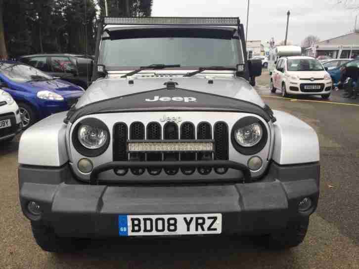 2008 Jeep Wrangler SAHARA UNLIMITED Diesel silver Automatic