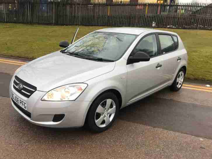 2008 KIA CEED S SILVER PETROL 1400 CC 5 DOOR 105 BHP FULL MOT VERY CLEAN MAY PX
