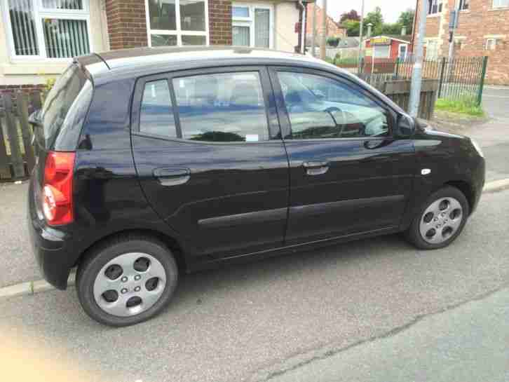 2008 PICANTO 2 12V BLACK tax and tested