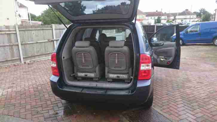 2008 KIA SEDONA TS A BLUE