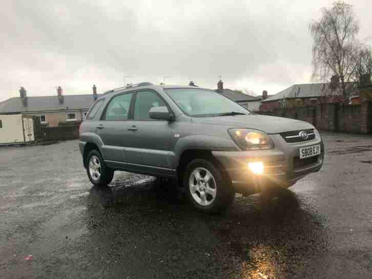 2008 KIA SPORTAGE 2.0 CRDI 4WD SERVICE HISTORY FULL LEATHER ALLOYS NEW CLUTCH!