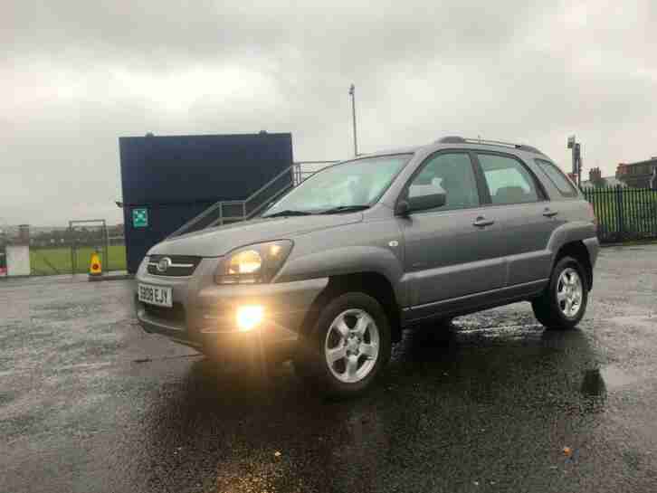 2008 KIA SPORTAGE 2.0 CRDI 4WD SERVICE HISTORY FULL LEATHER ALLOYS NEW CLUTCH!