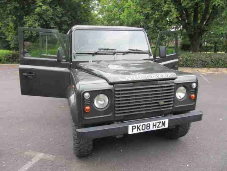 2008 LAND ROVER 2.4 DEFENDER 110 C NTY DOUBLE CAB LWB GREEN