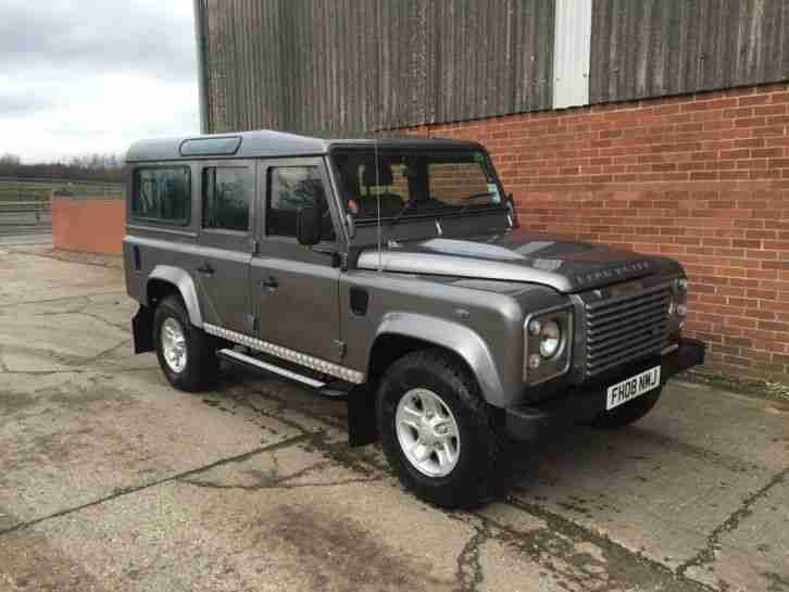 2008 LAND ROVER DEFENDER 110 XS SW LWB GREY SEVEN SEATS FULLY LOADED PUMA