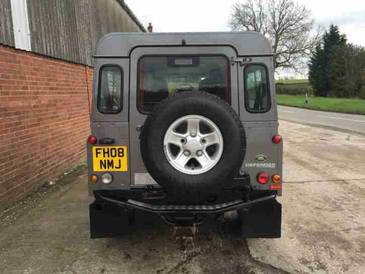 2008 LAND ROVER DEFENDER 110 XS SW LWB GREY - SEVEN SEATS - FULLY LOADED - PUMA