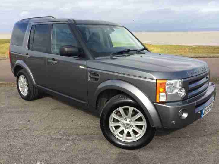 2008 LAND ROVER DISCOVERY 3 TDV6 SE A GREY