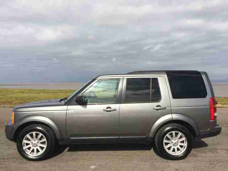 2008 LAND ROVER DISCOVERY 3 TDV6 SE A GREY AUTO WITH FULL SERVICE HISTORY