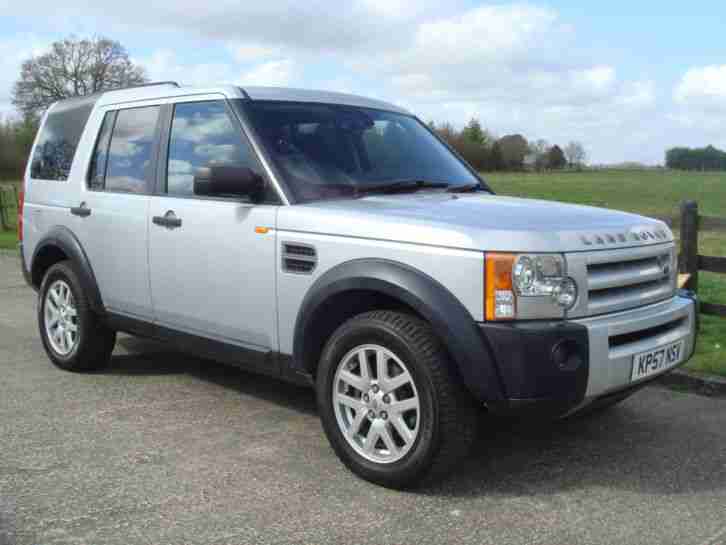 2008 LAND ROVER DISCOVERY TDV6 XS SILVER