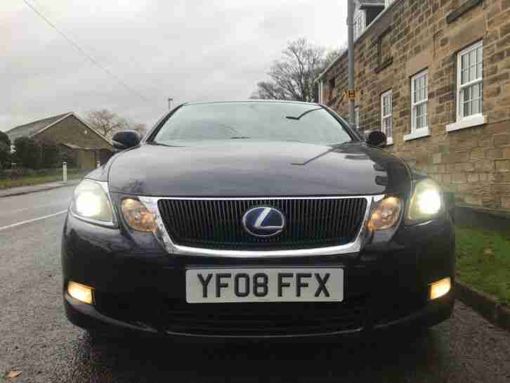 2008 LEXUS GS450H SE AUTO DEEP SEA BLUE*LUXURY LOW MILEAGE HYBRID SALOON*