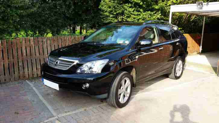 2008 LEXUS RX 400H SR AUTO BLACK