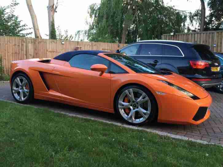 2008 Lamborghini Gallardo 5.0 V10 Spyder E-Gear 2dr