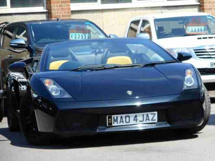 2008 Lamborghini Gallardo 5.0 V10 Spyder E-Gear 4WD 2dr