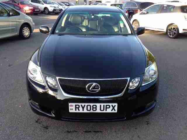 2008 Lexus GS450h 450h 3.5 4dr CVT Auto Petrol/Hybrid Black Tiptronic