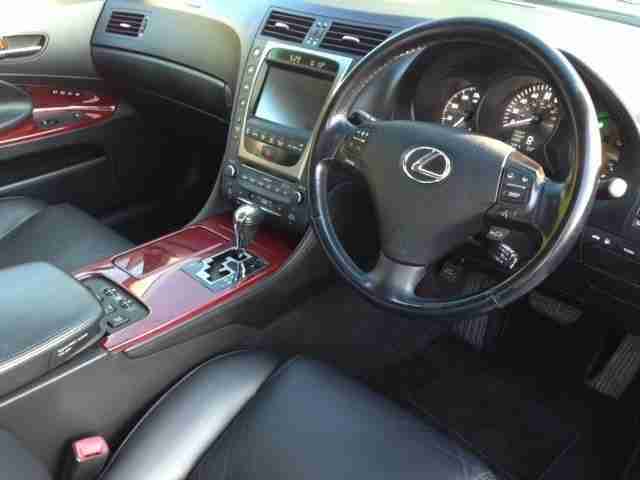 2008 Lexus GS450h 450h 3.5 4dr CVT Auto Petrol/Hybrid Black Tiptronic